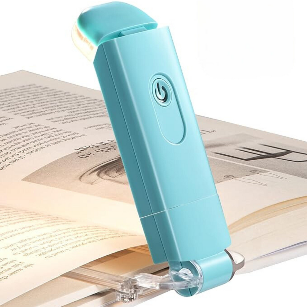 GlowClip - Lampe de lecture LED portable avec un design clip-on facile