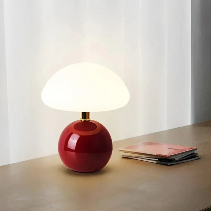 GlowCap - Lampe de table moderne en forme de champignon