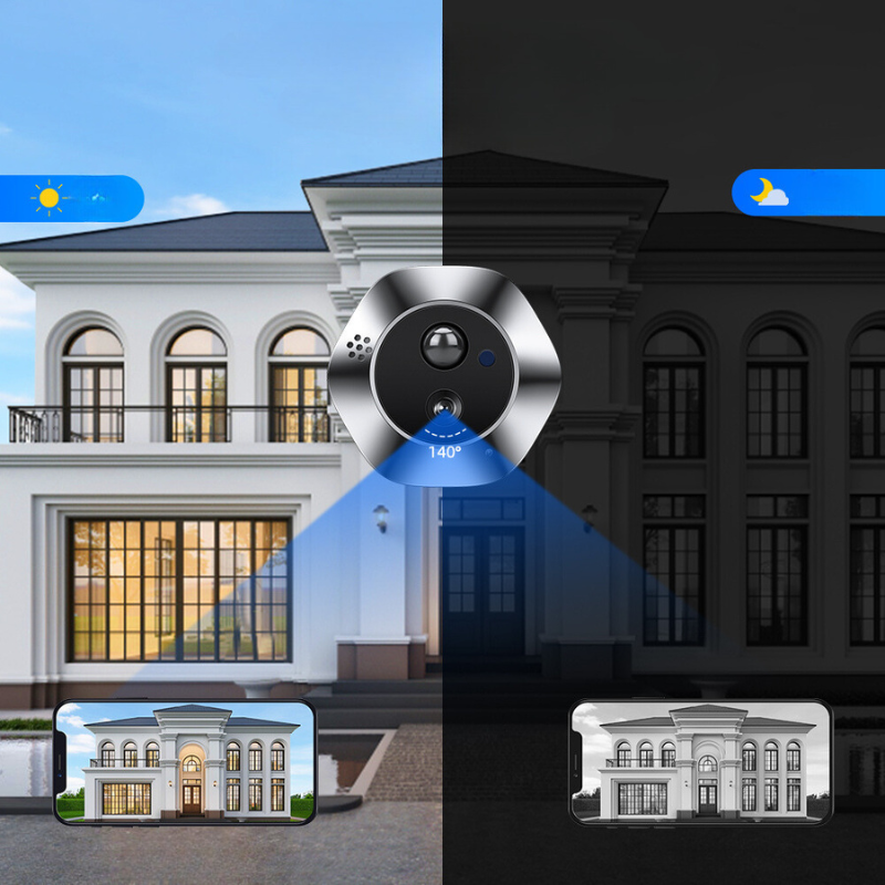 SafeView Sonnette Vidéo Sans Fil - Sécurité et Confort en Un