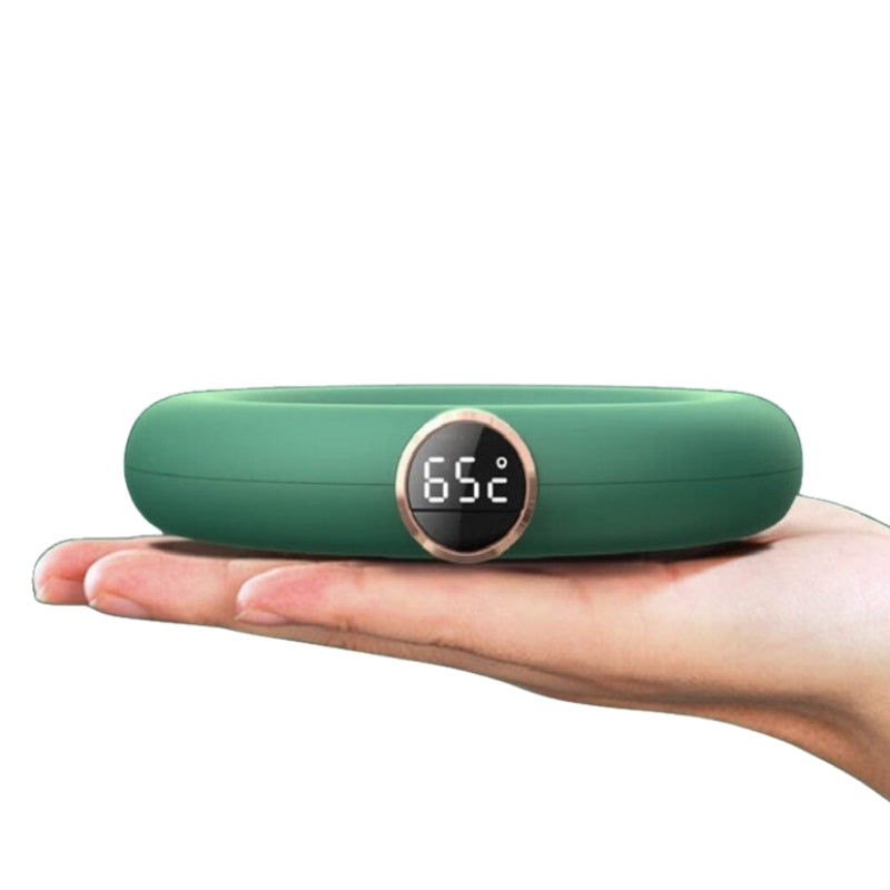 HeatWave – Chauffe-tasse USB avec affichage LED pour des boissons chaudes parfaites