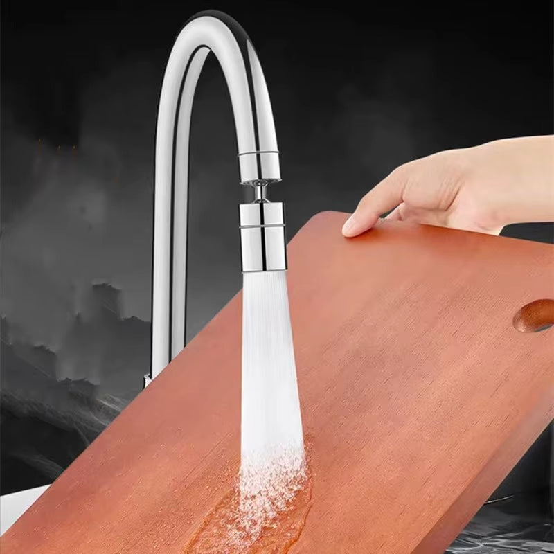 SprayMaster - Tête de robinet réglable à 360° avec deux modes de pulvérisation