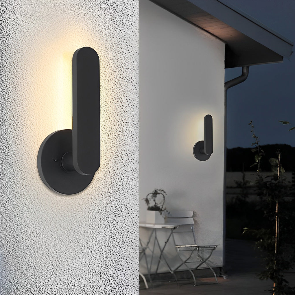 Aura - Lampe murale LED moderne pour extérieur