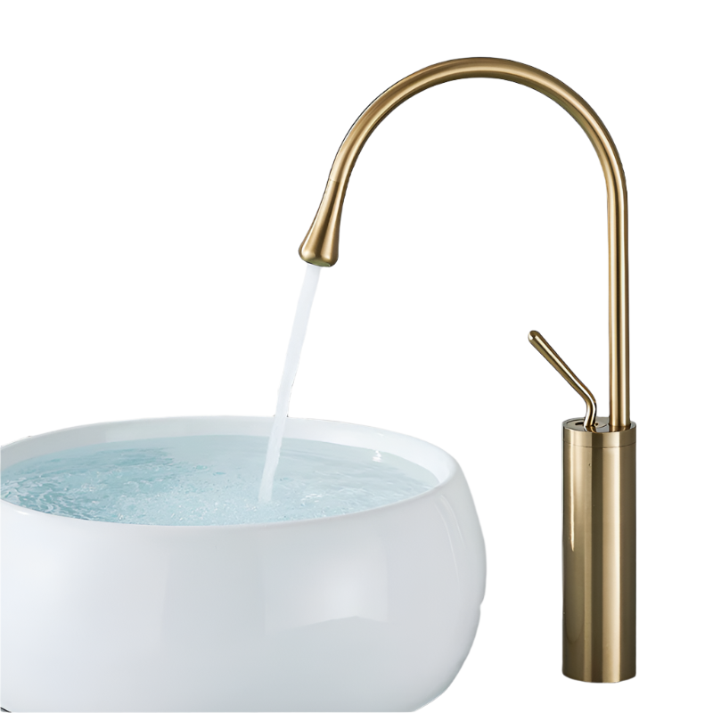 Robinet de salle de bains élégant