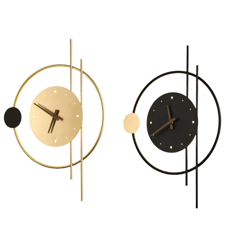 GlowTime - Horloge murale LED moderne