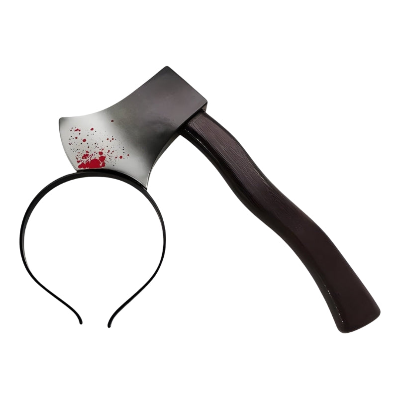 Headband Halloween GothicGlow – Style gothique sombre pour fêtes d'épouvante