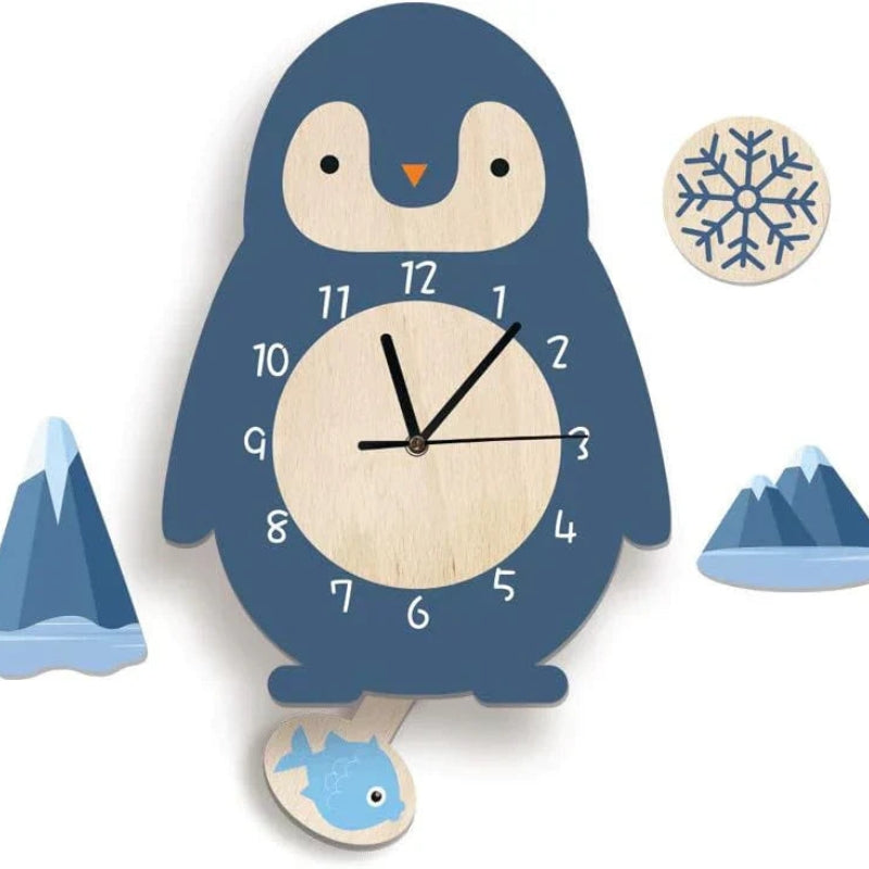 TickTock - Jolis pendules animaliers pour chambres d'enfants