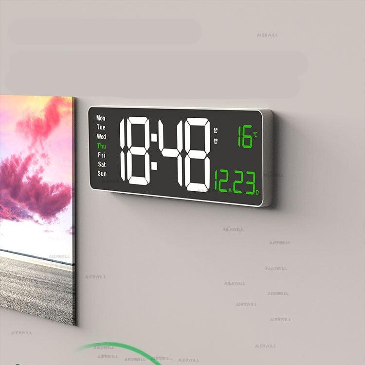 LumiTime - Horloge numérique élégante avec écran éclairé