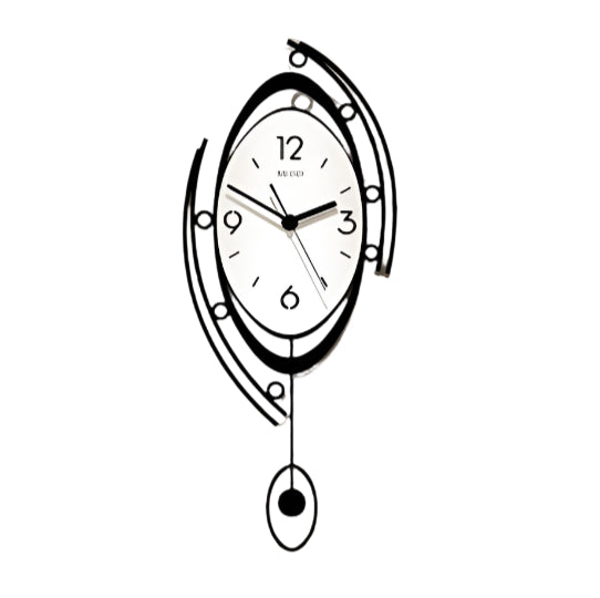 RetroTone - Horloge murale silencieuse vintage décorative