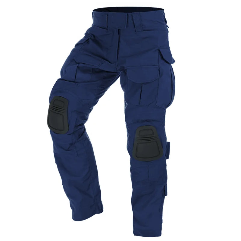 Pantalon cargo tactique avec protège-genoux pour l'extérieur et le travail