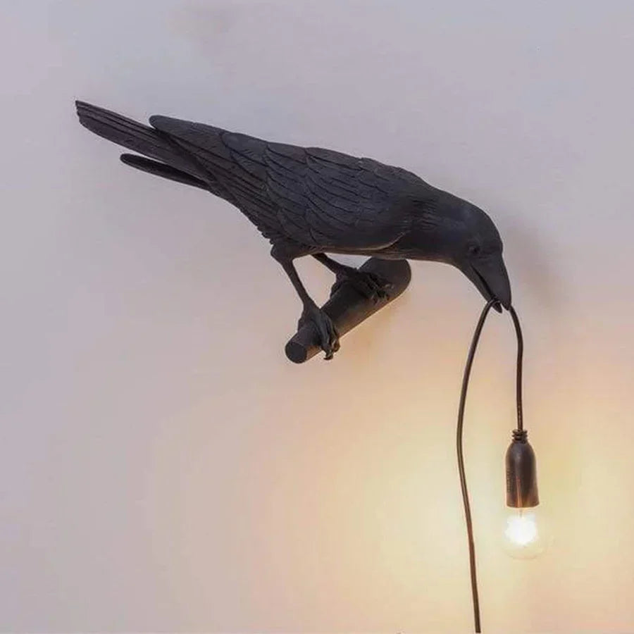 FeatherGlow - Lampe Fugle à éclairage ambiant artistique