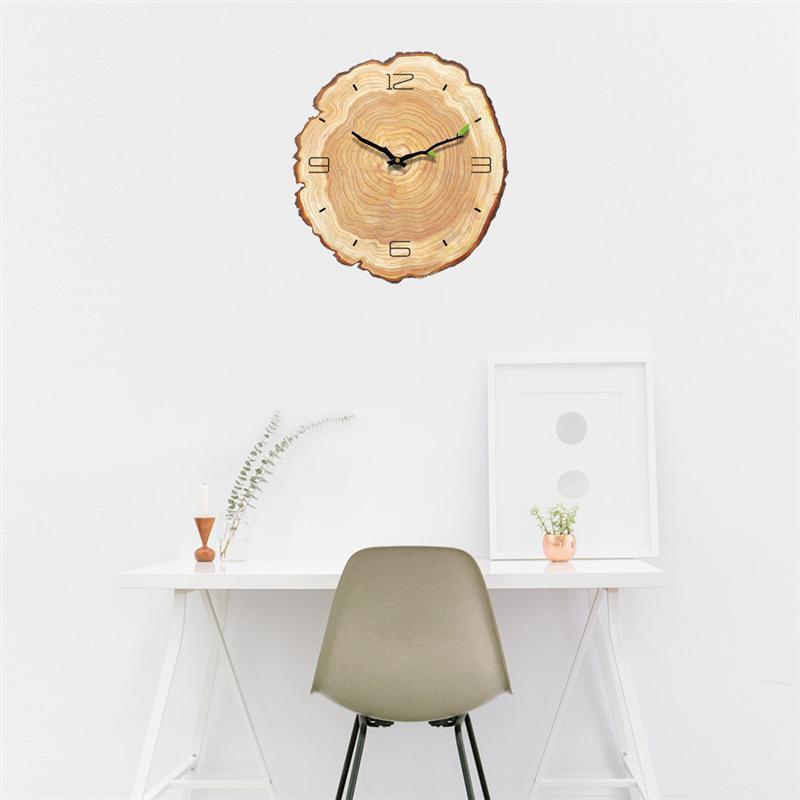 TimberTid Horloge en Bois - Élégance Intemporelle pour Votre Maison