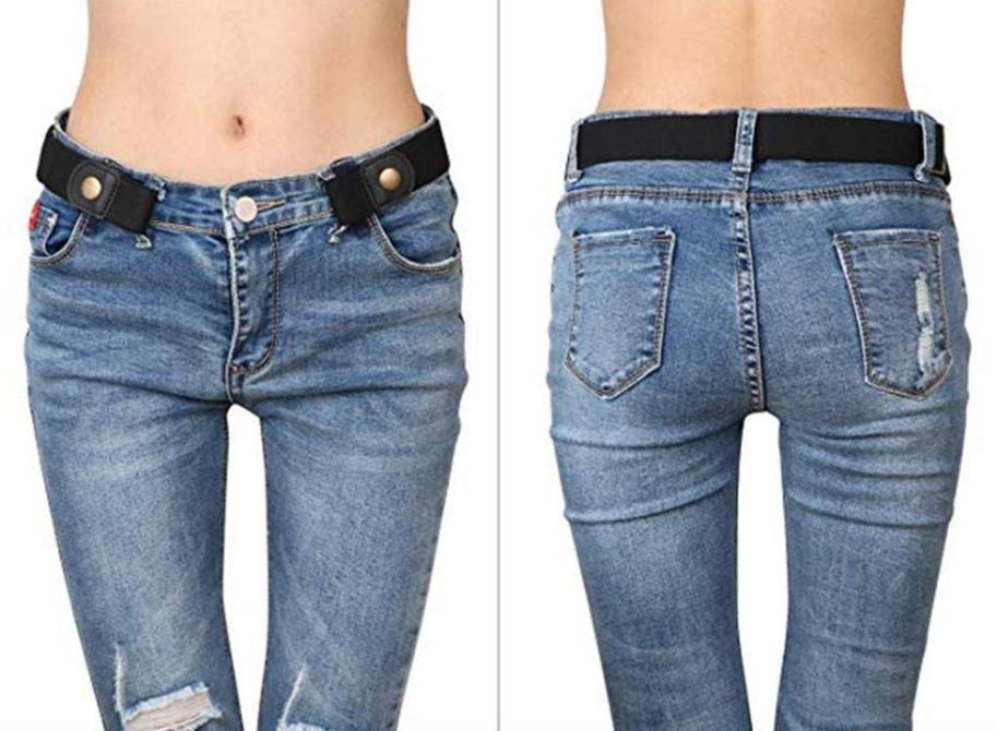 Ceinture super élastique sans boucle pour hommes et femmes