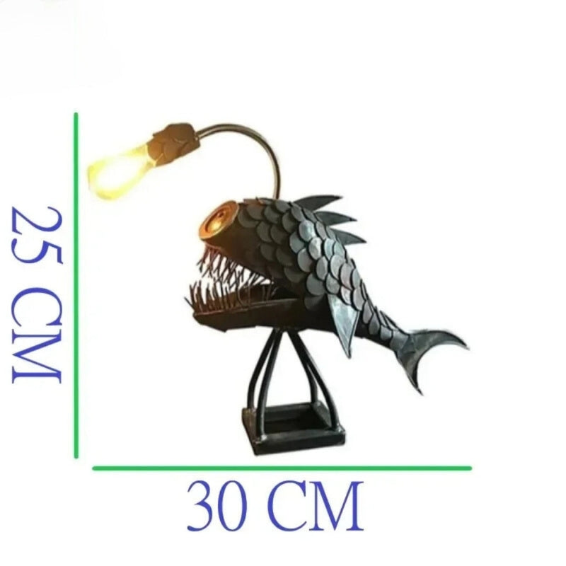 AnglerGlow - Lampe de poche en métal recyclé