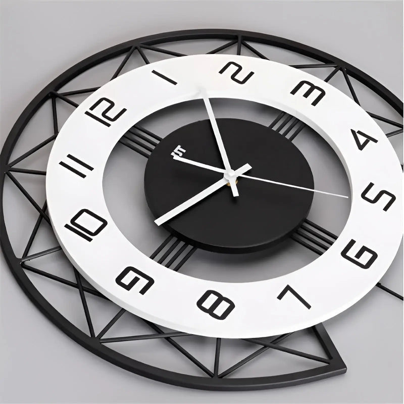 SilentForm - Horloge Murale Moderne