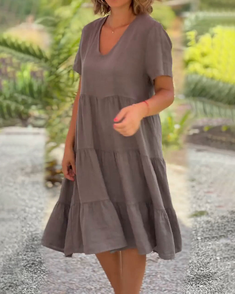 Robe chemise élégante Sofie pour femmes