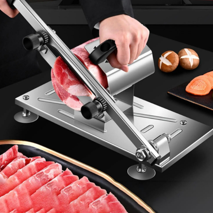 PrecisionSlice Compact Machine à découper de cuisine – Coupes nettes et précises