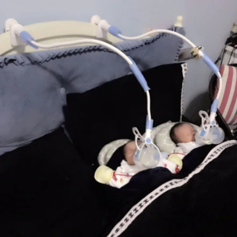 HolderEase - Support de bouteille à tétine mains libres ajustable