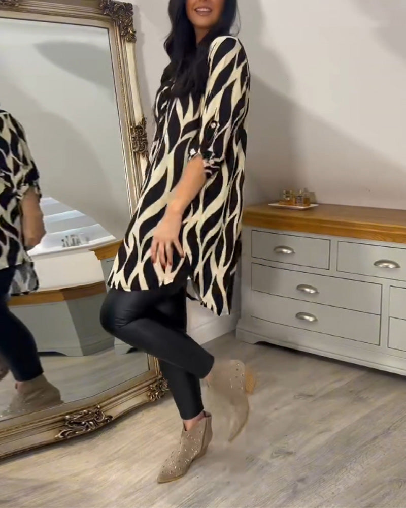 Blouse décontractée Elise en tissu léger