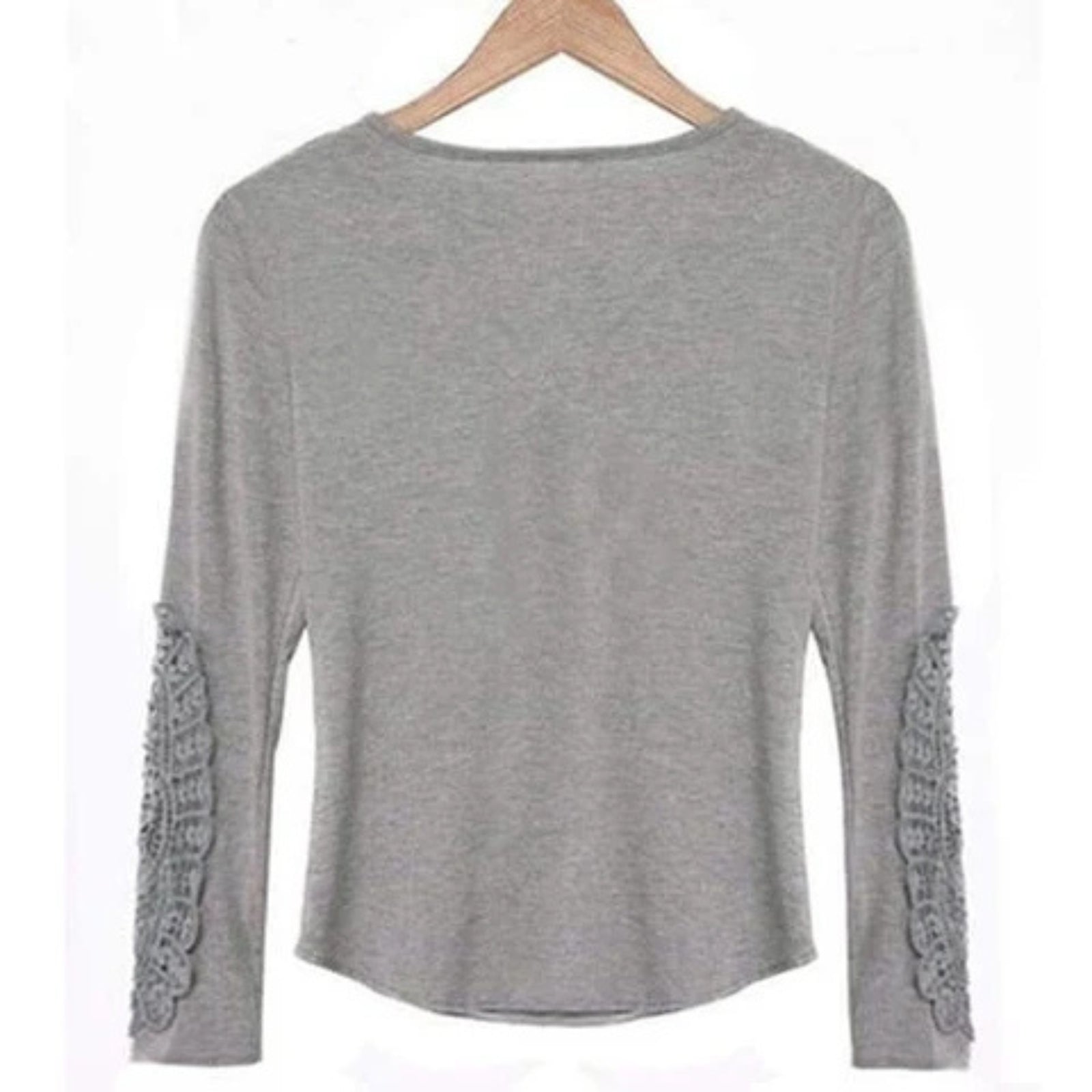 Larah - Blouse élégante intemporelle avec manches en dentelle