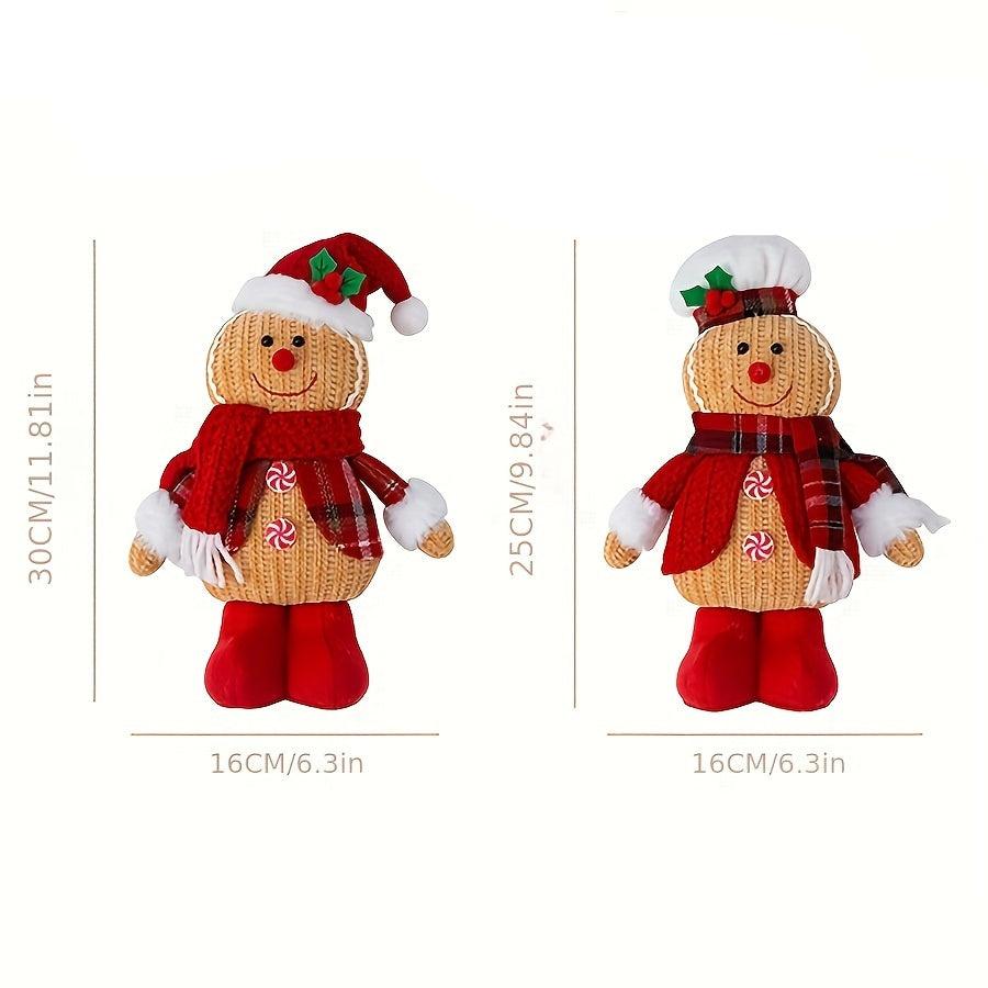 FestiveFun – Figurines de Noël décoratives tricotées