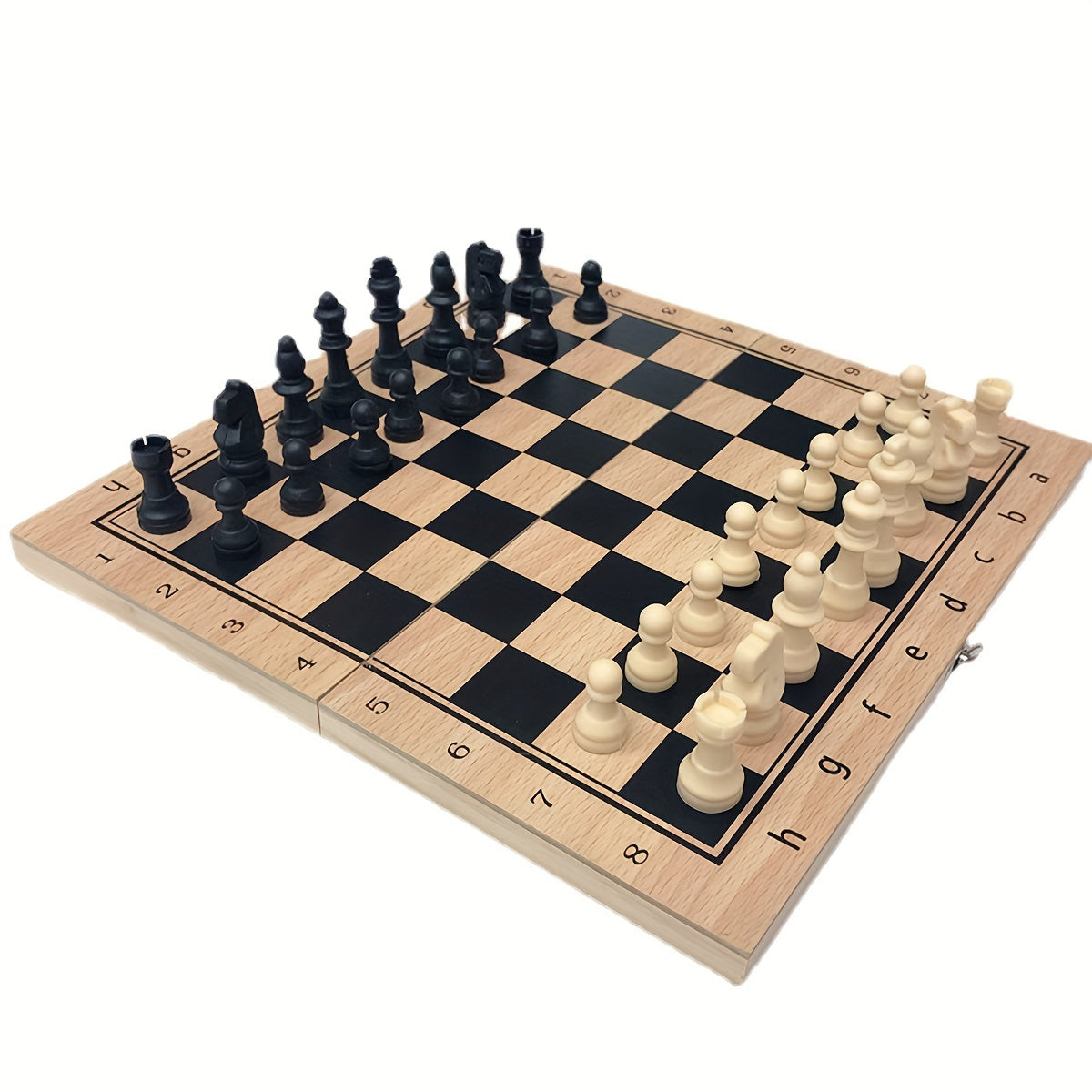 Ensemble d'échecs pliable - Compact et pratique