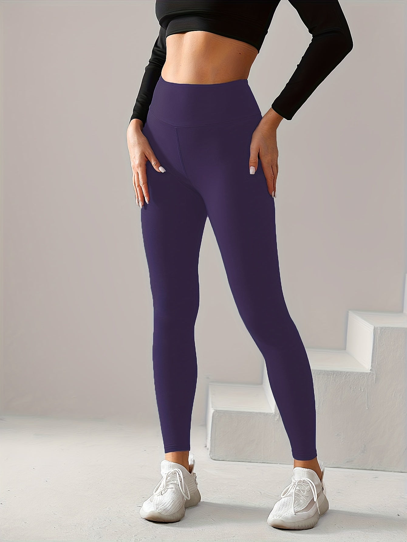 Evie - Pantalons de sport de yoga taille haute