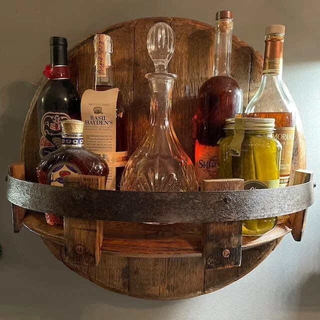 AuraCrafted - Porte-bouteille sophistiqué pour l'intérieur