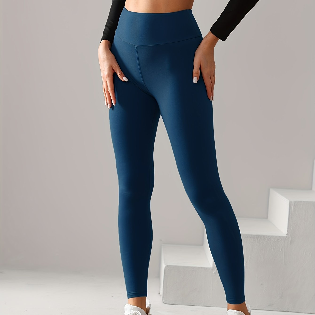 Evie - Pantalons de sport de yoga taille haute