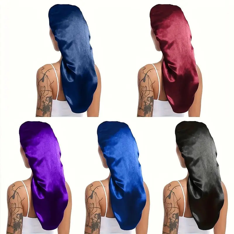 Elina Silke Natteskygge – Extra Grande Housse en Satin pour la Protection des Cheveux | 1+1 Offert