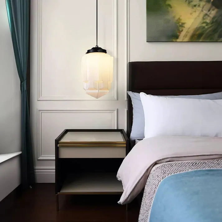 GeoGlow Élégante Lampe Pendante Géométrique – Parfaite pour une Décoration Moderne