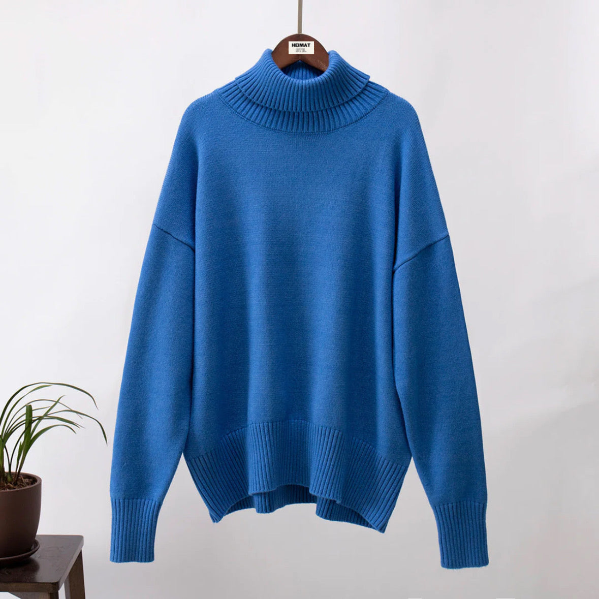 Sweater Turtleneck Doux et Confortable pour Femmes