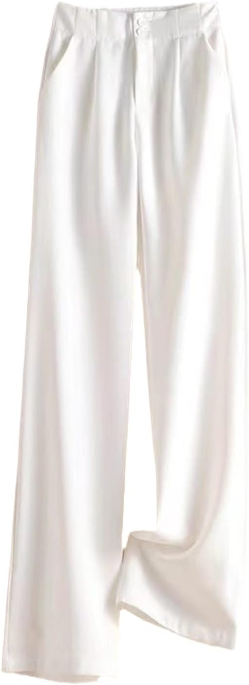 Gloria - Pantalons taille haute sur mesure à jambes larges