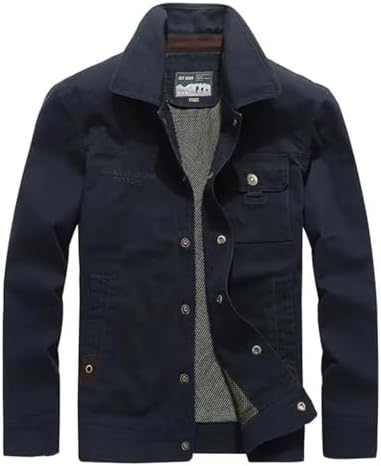 Veste Cargo Oliver - Légère et Élégante Veste en Coton avec Plusieurs Poches