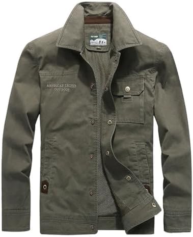 Veste Cargo Oliver - Légère et Élégante Veste en Coton avec Plusieurs Poches