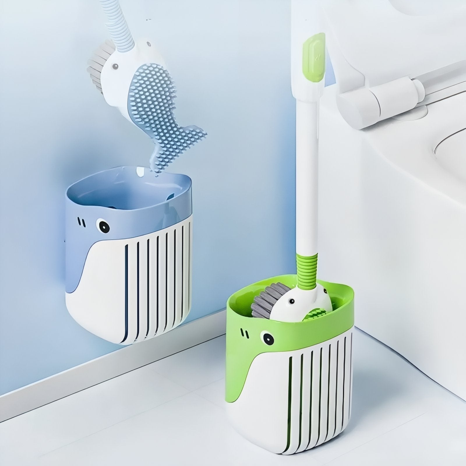 FinFlush - Brosse WC Poisson Nettoyant