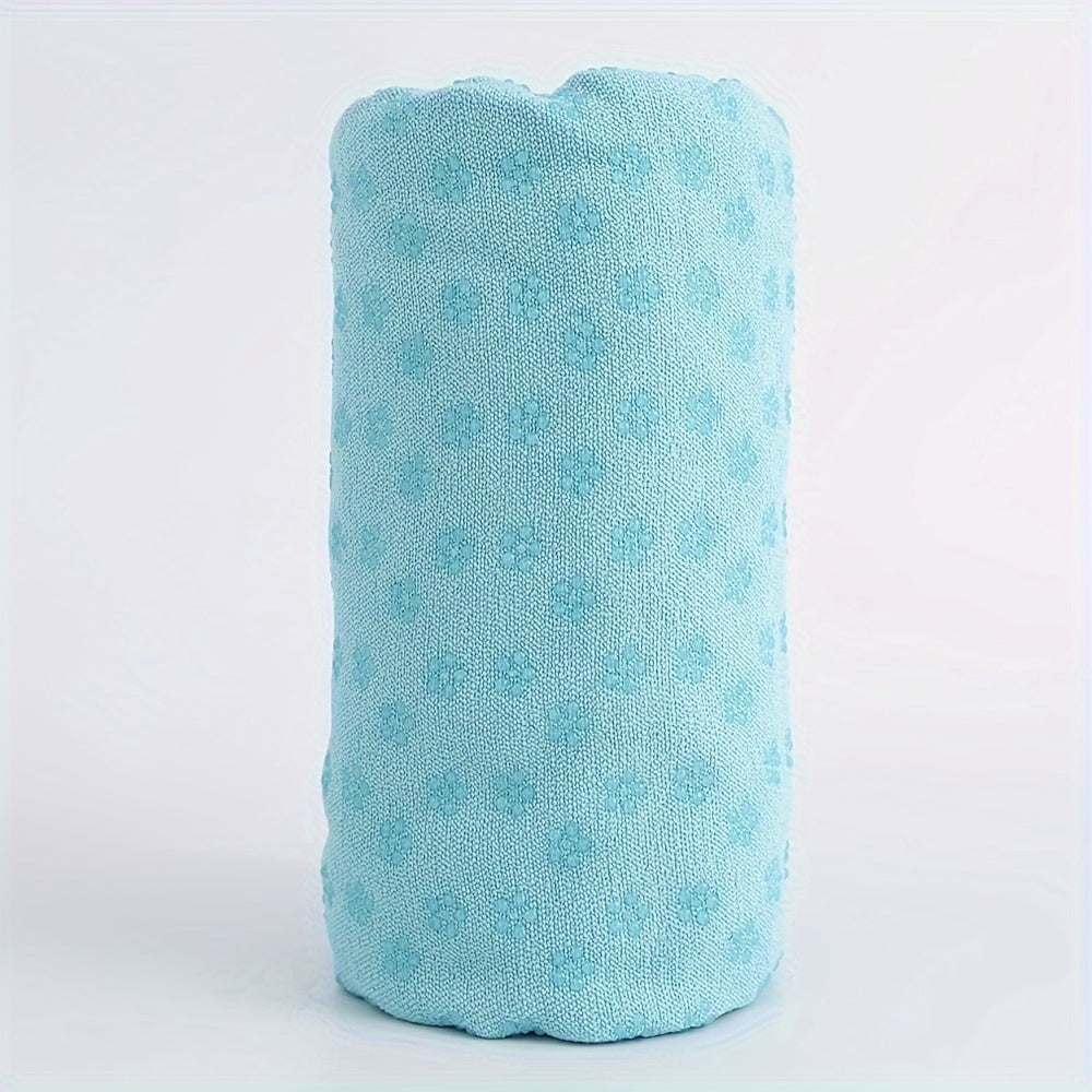 Tapis de yoga antidérapant - Pliable et lavable