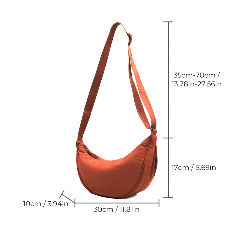 CurveCross - Sac crossbody courbé élégant pour une mode en déplacement