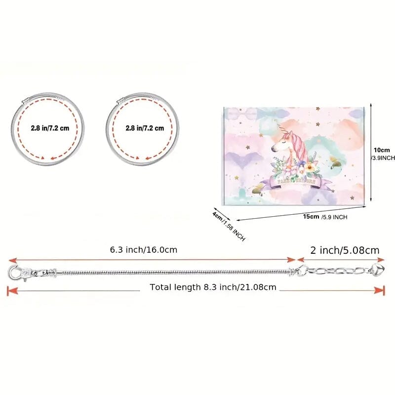 Trousse de bracelet à perles DIY pour filles