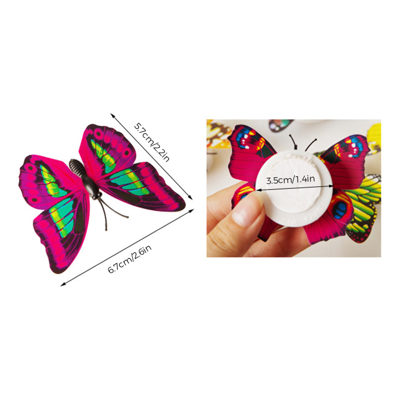 LumiWings - 3D LED papillons colorés veilleuse