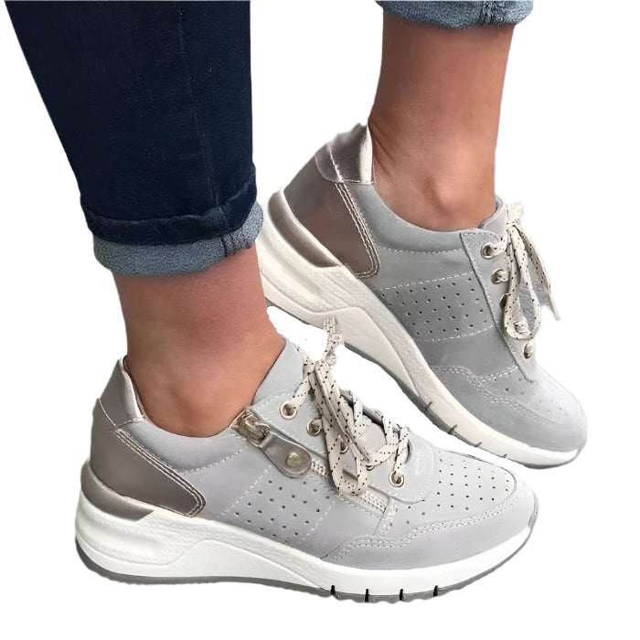 Melody - Baskets décontractées pour femmes avec fermeture éclair