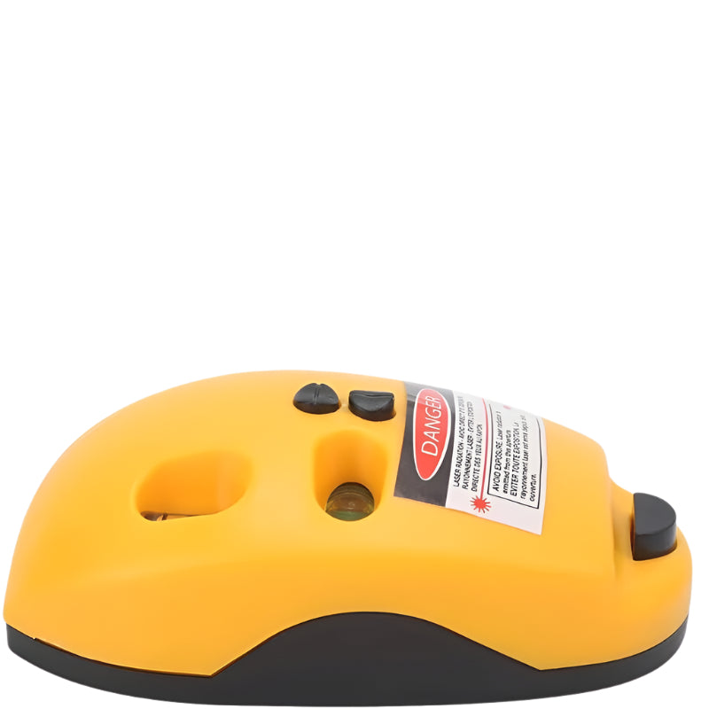 AlignMaster laser niveau à 2 lignes – Outil de nivellement portable avec projection à 90°