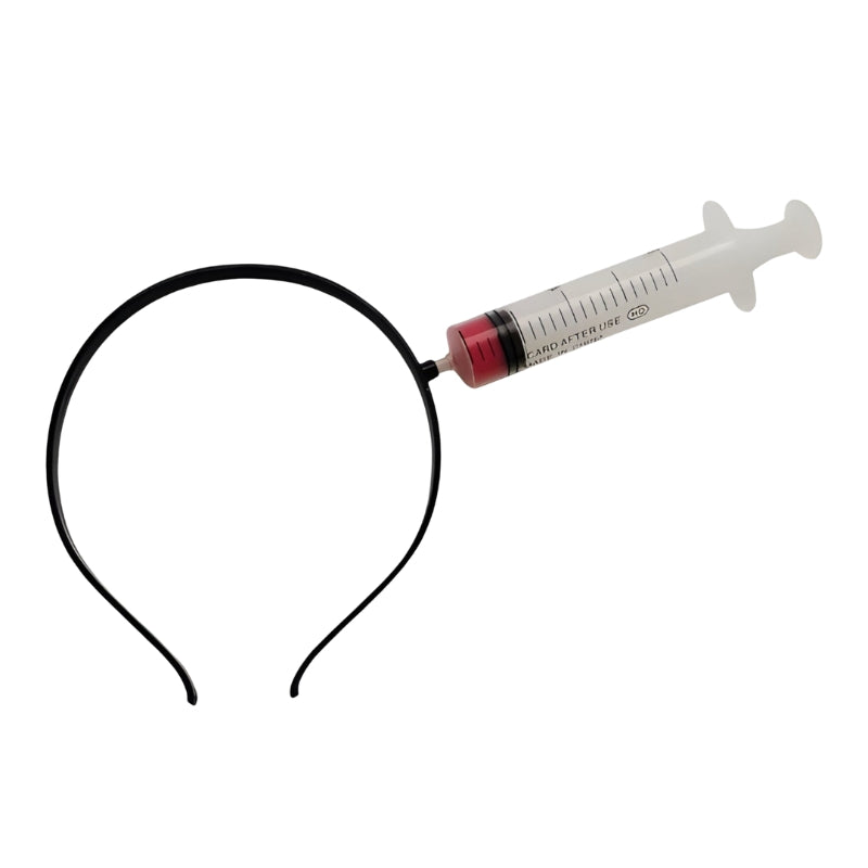 Headband Halloween GothicGlow – Style gothique sombre pour fêtes d'épouvante