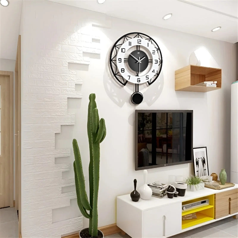 SilentForm - Horloge Murale Moderne