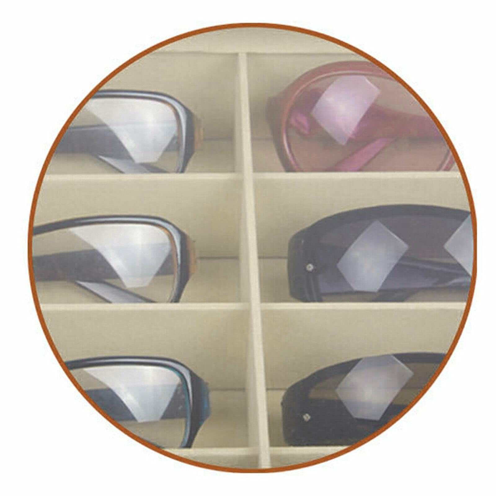 LumeStor Boîte de Rangement – Design Élégant à 3 Niveaux avec Compartiments Clairs