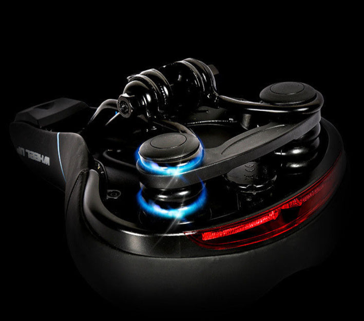 RideComfort - Selle de vélo avec feu arrière souple