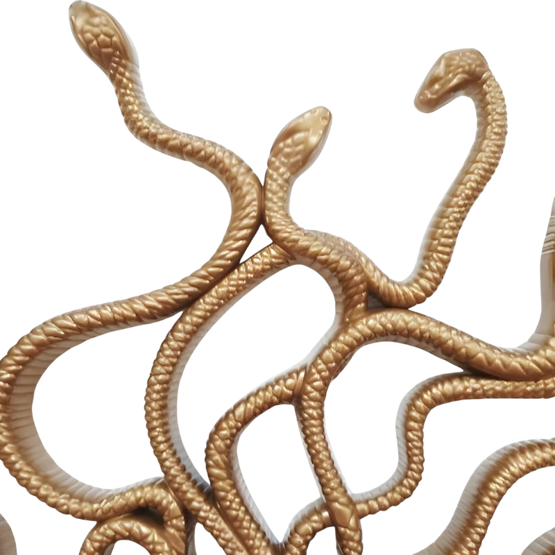 Ruby – Bandeau de serpent Medusa pour cosplay