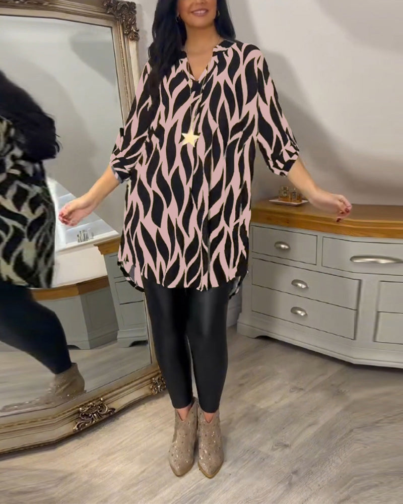 Blouse décontractée Elise en tissu léger