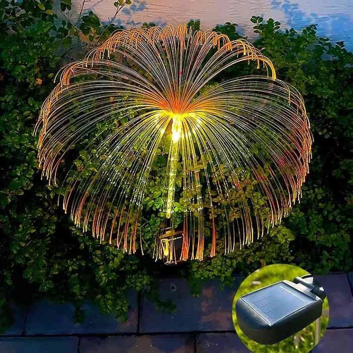 GlowNest – Bande lumineuse LED étanche avec feux d'artifice