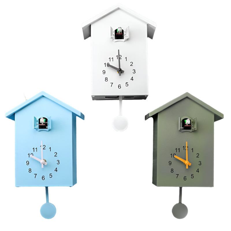 Pendule Murale à Quartz Classique Cuckoo pour Maison et Bureau