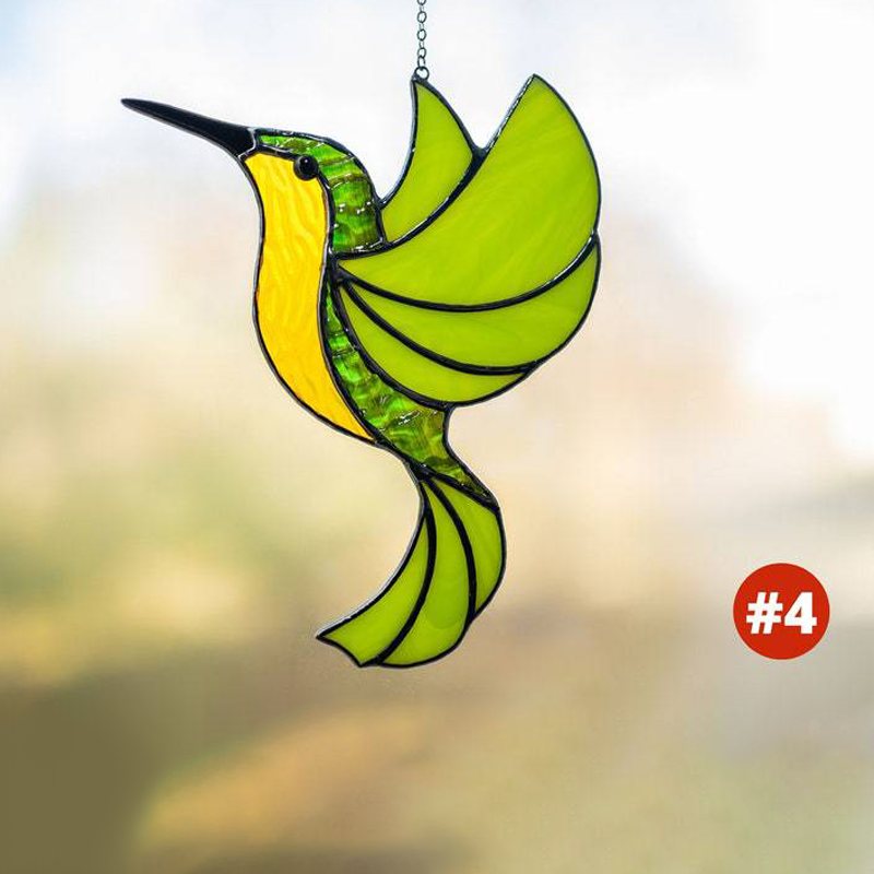 HummiGlow Attrape-Lumière Artistique – Reflets de Lumière Magiques avec Design de Colibri